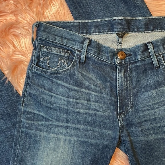 True Religion Woman’s Blue‎ Jeans Size 27 - Picture 3 of 9